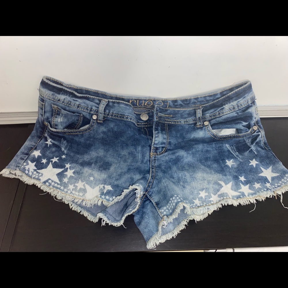Jean shorts